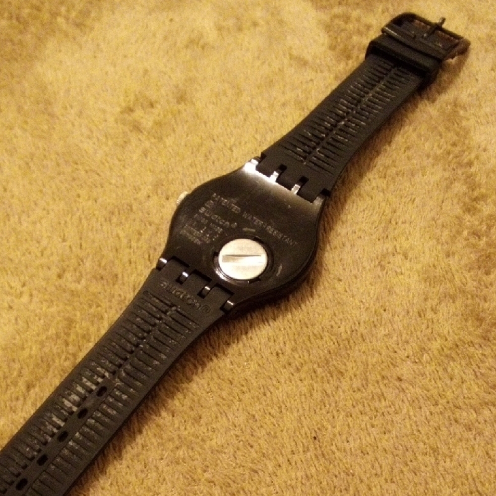 Swatch Black and Blue - Picture 5 of 6